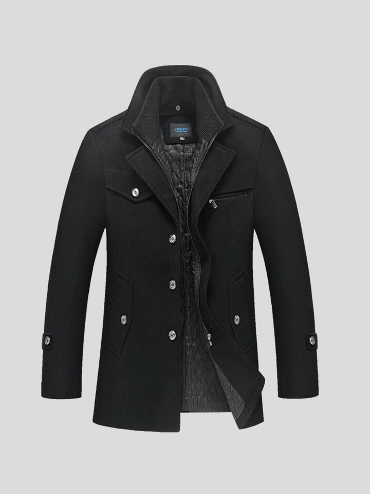 Nikolaj | cappotto peacoat in lana classico