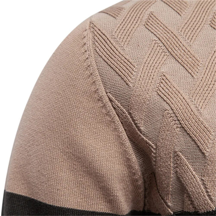 Davide - Pullover Struttura di Maglia Intricata