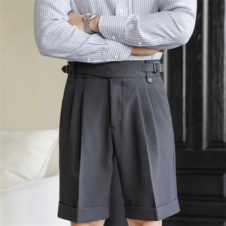 Pantaloncini di sartoria in cotone
