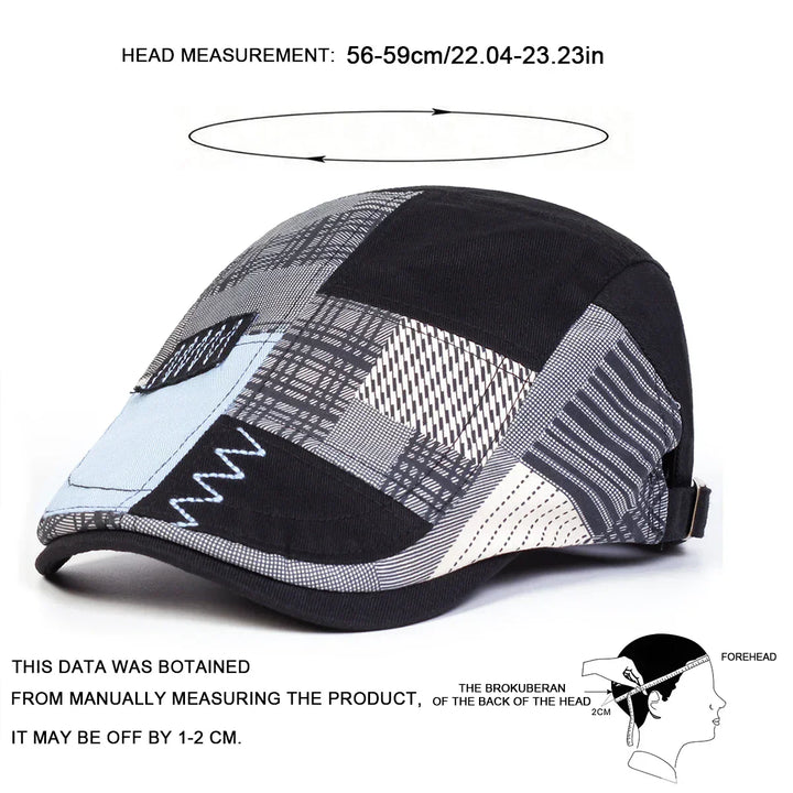Varel | Cappellino patchwork da uomo