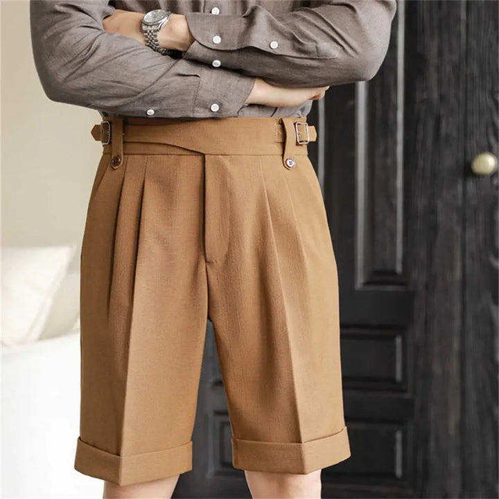 Pantaloncini di sartoria in cotone