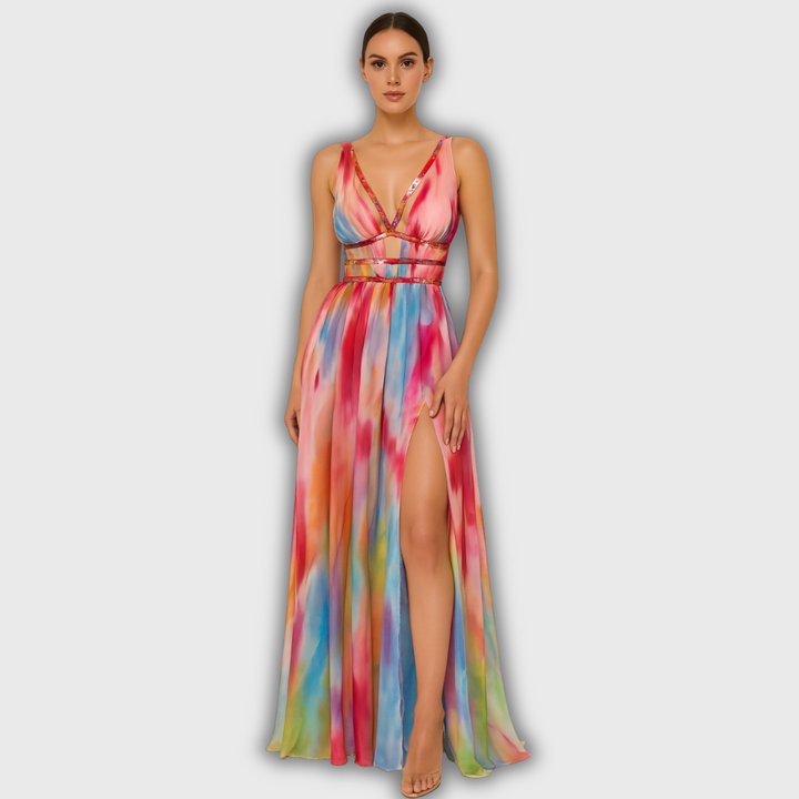 Freya | Abito Maxi Stampato