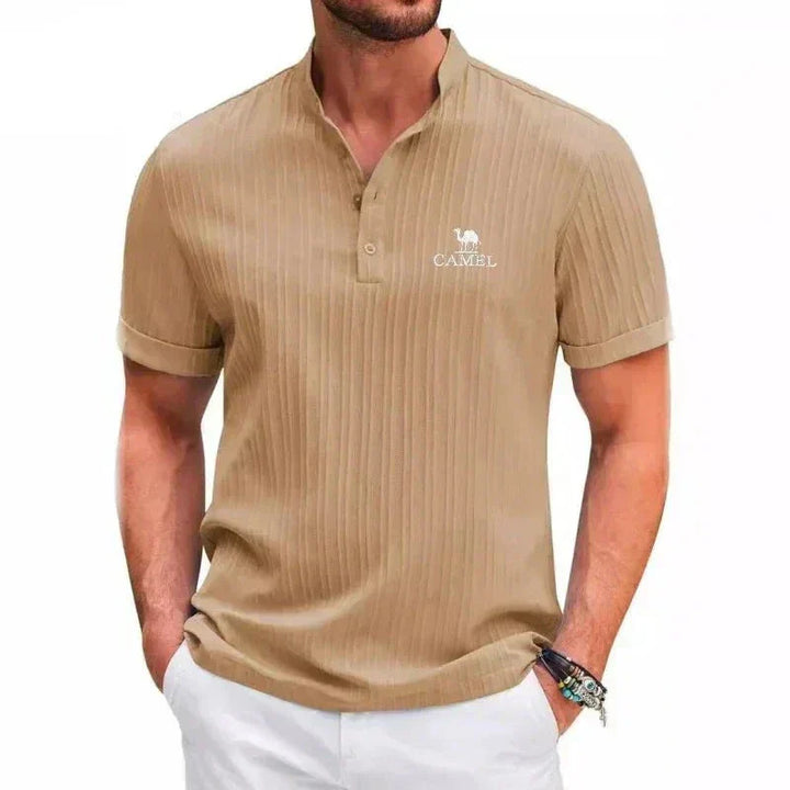 Tommaso - Polo Retro Cammello