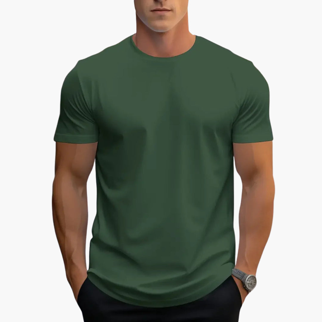 Leonardo - T-shirt uomo colletto rotondo