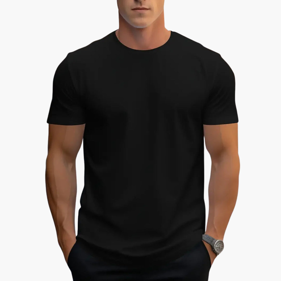 Leonardo - T-shirt uomo colletto rotondo