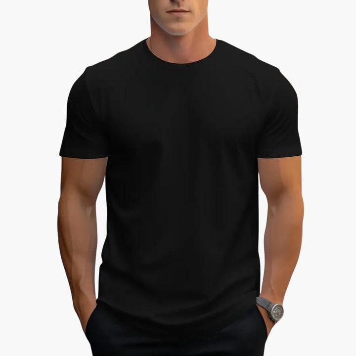 Leonardo - T-shirt uomo colletto rotondo