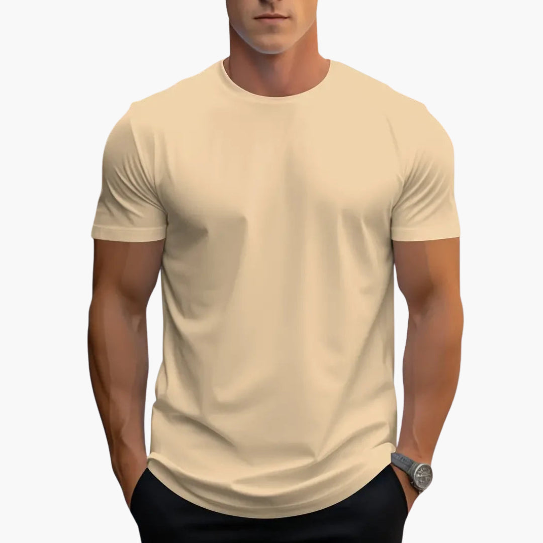 Leonardo - T-shirt uomo colletto rotondo
