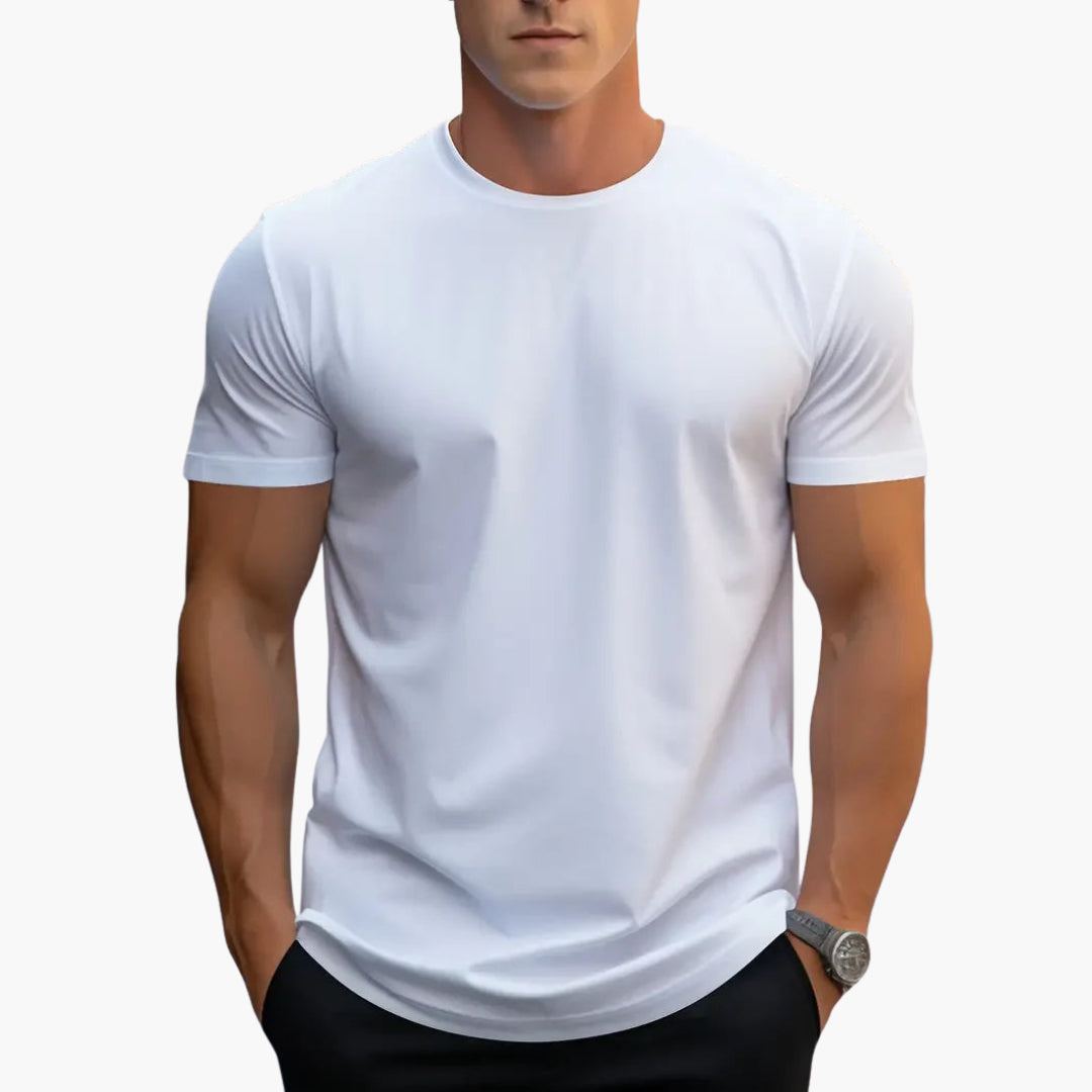 Leonardo - T-shirt uomo colletto rotondo