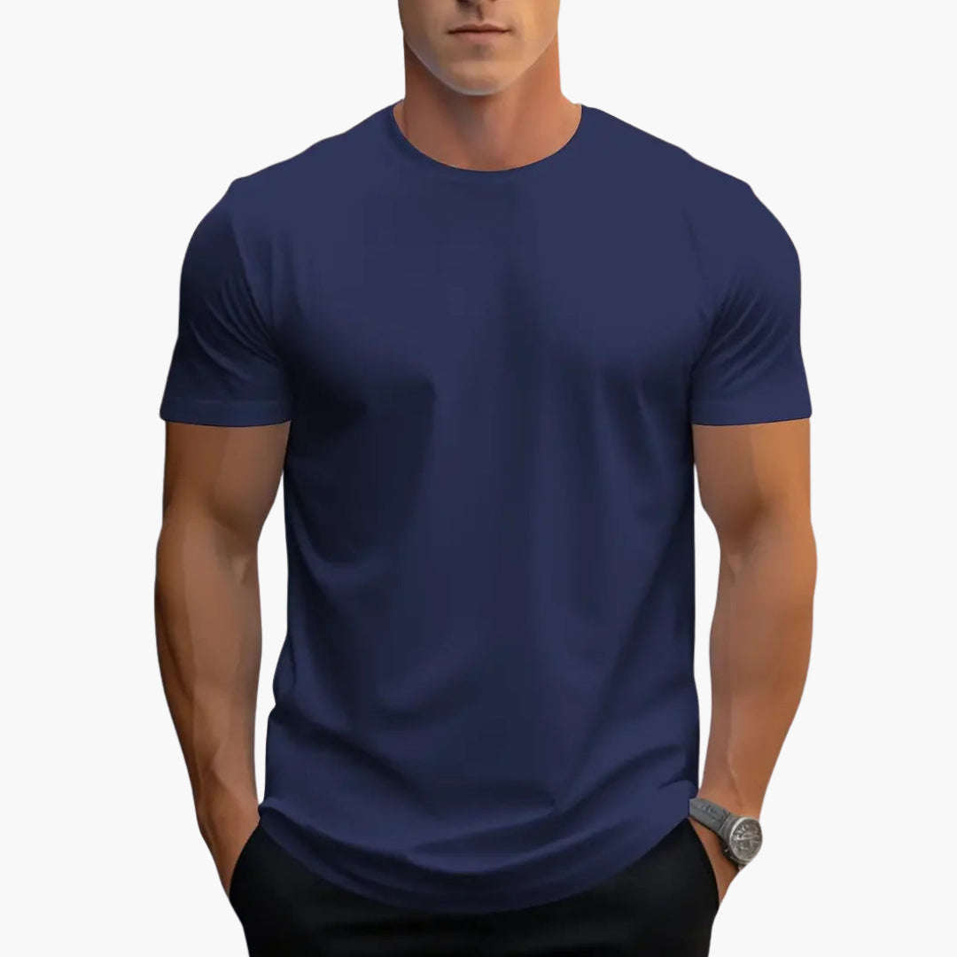 Leonardo - T-shirt uomo colletto rotondo