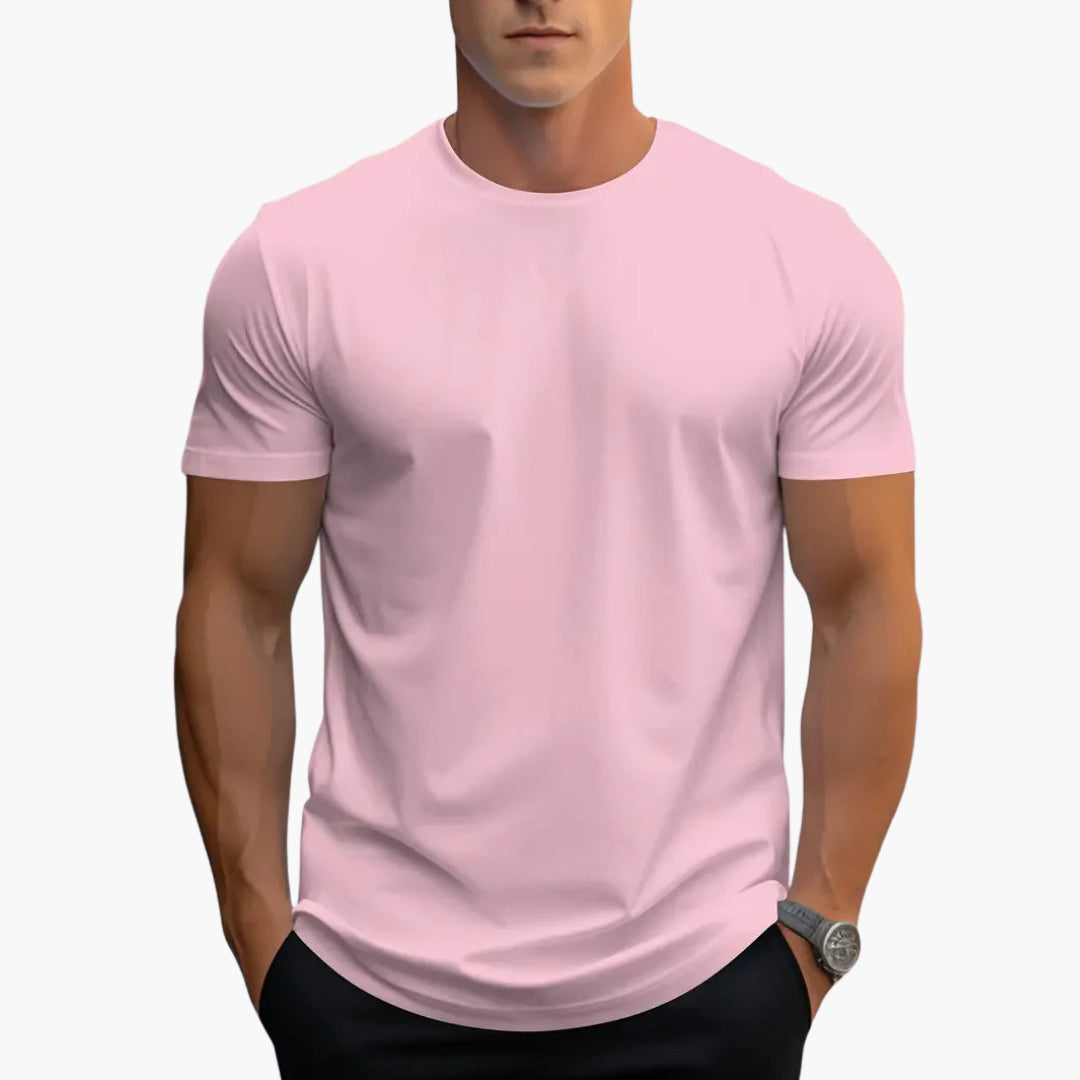 Leonardo - T-shirt uomo colletto rotondo