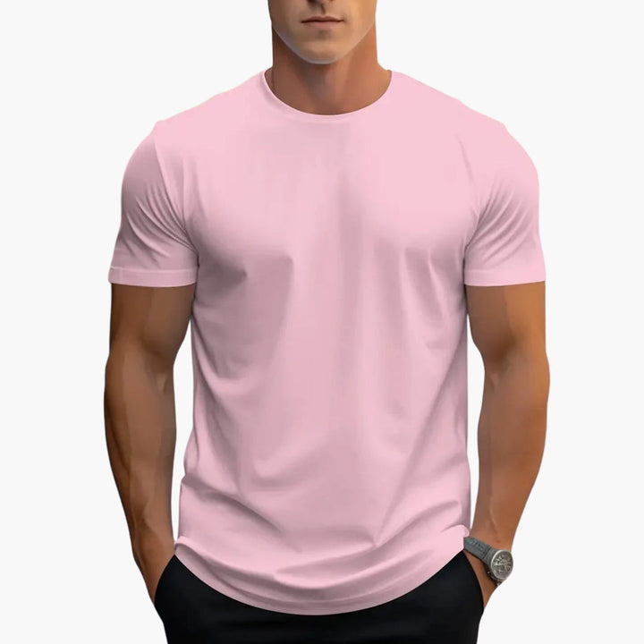 Leonardo - T-shirt uomo colletto rotondo