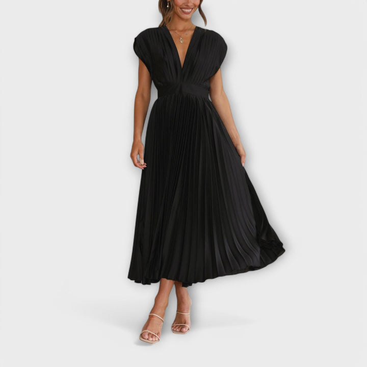 Maria - Vestito Plissettato Elegante