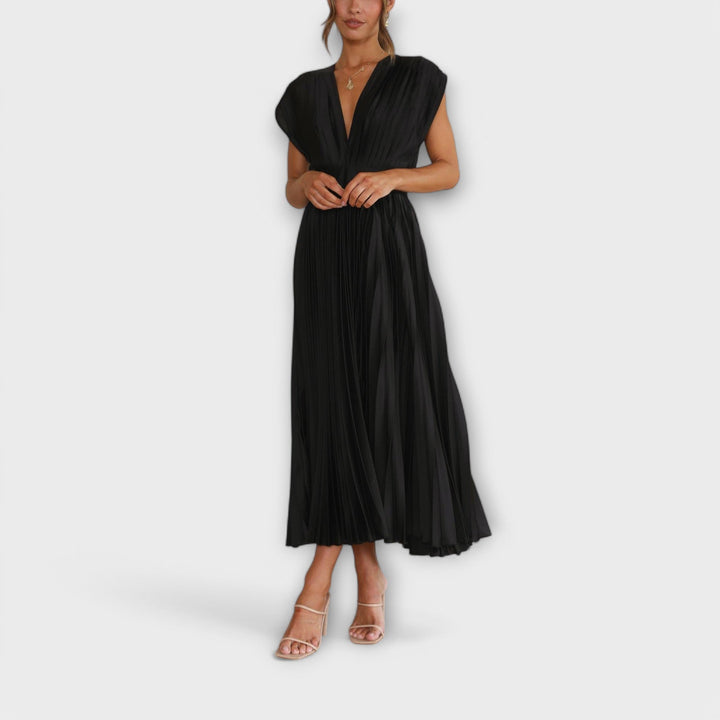 Maria - Vestito Plissettato Elegante