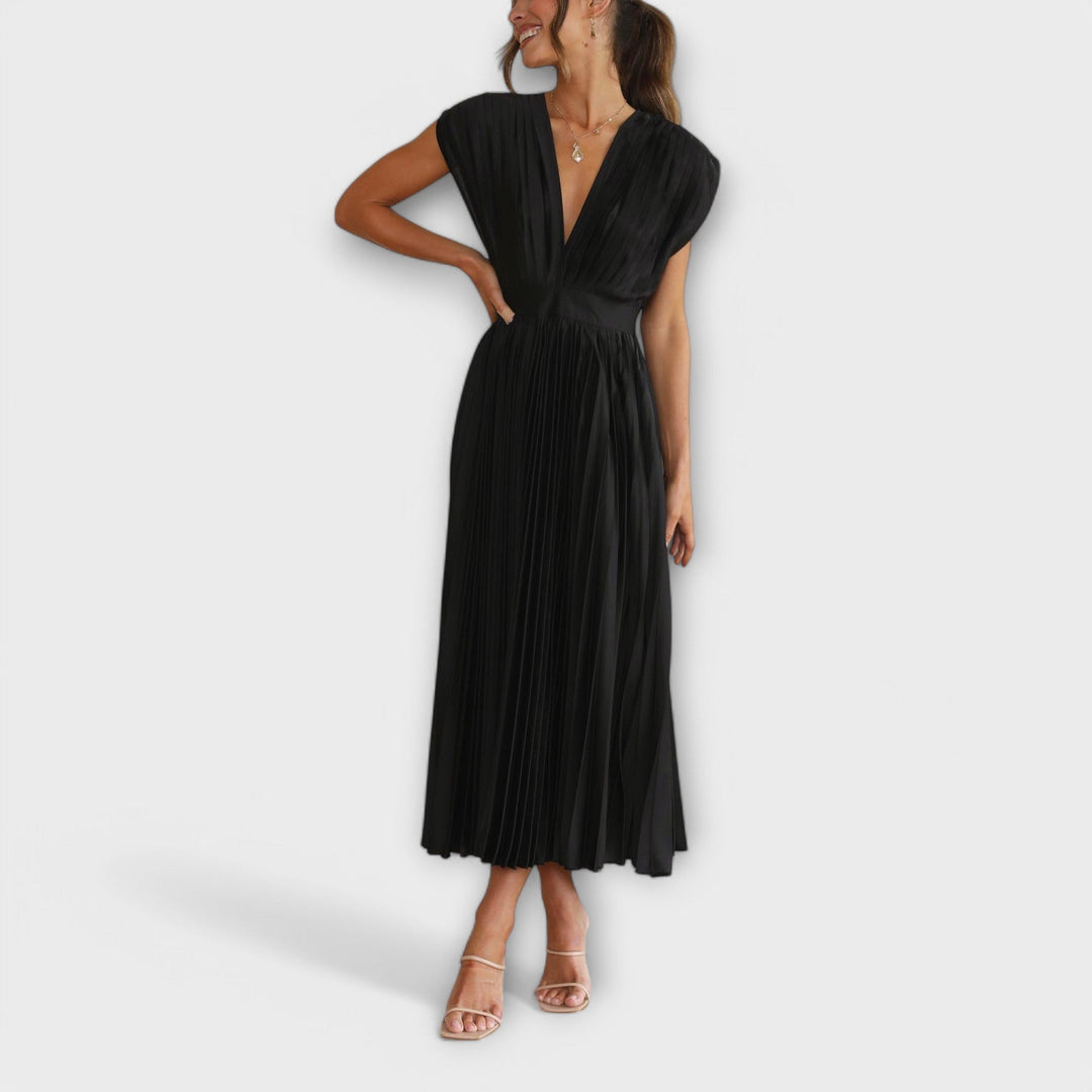 Maria - Vestito Plissettato Elegante