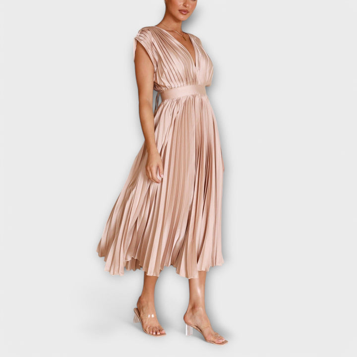 Maria - Vestito Plissettato Elegante