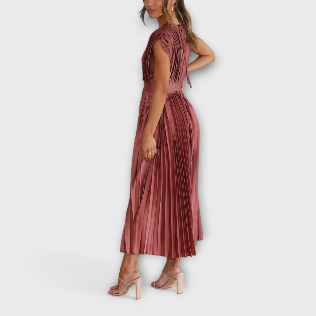 Maria - Vestito Plissettato Elegante