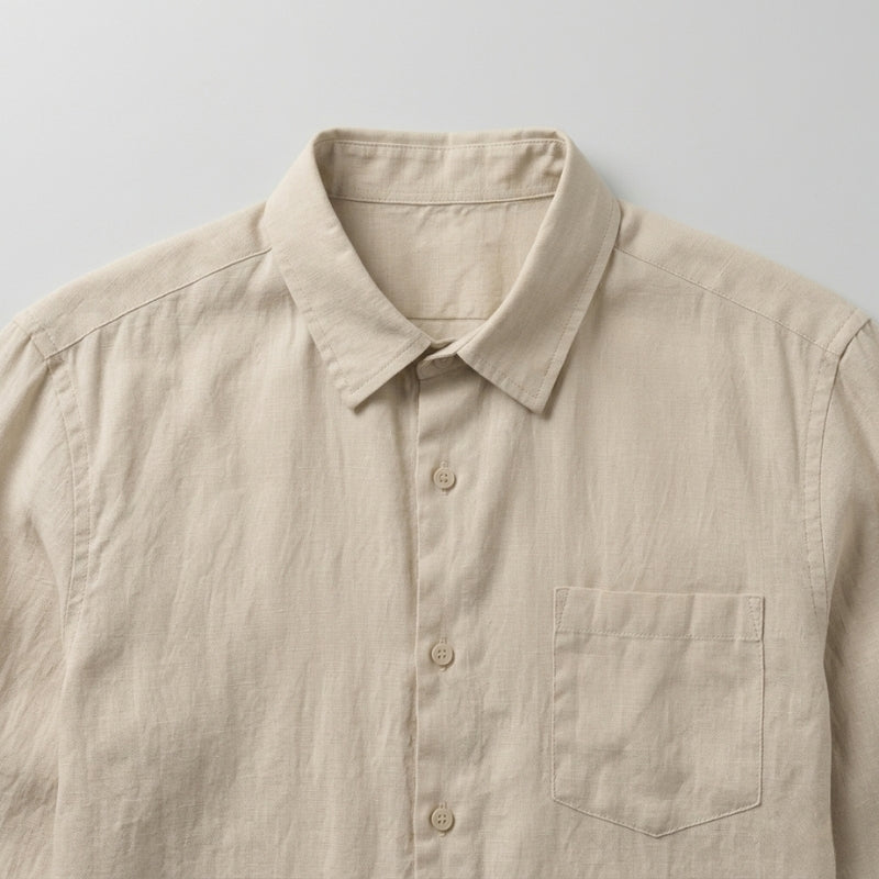 Cesare | Camicia 100% lino con vestibilità oversize
