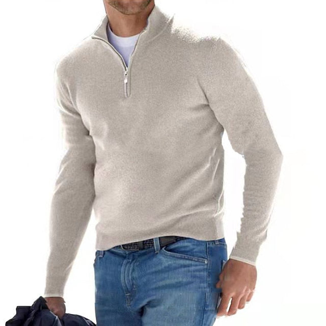 António Augusto - Maglione con Zip