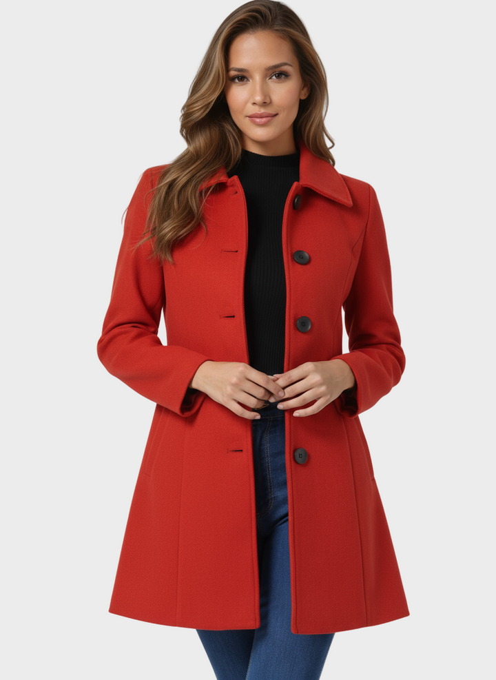 Josephine - Cappotto invernale da donna con un bottone