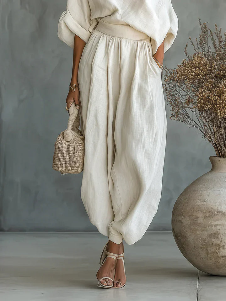 Giulia - Completo 2 pezzi con spalle scoperte
