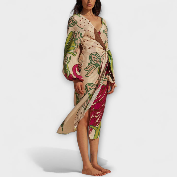 Tracey - Abito Maxi con Vita Regolabile