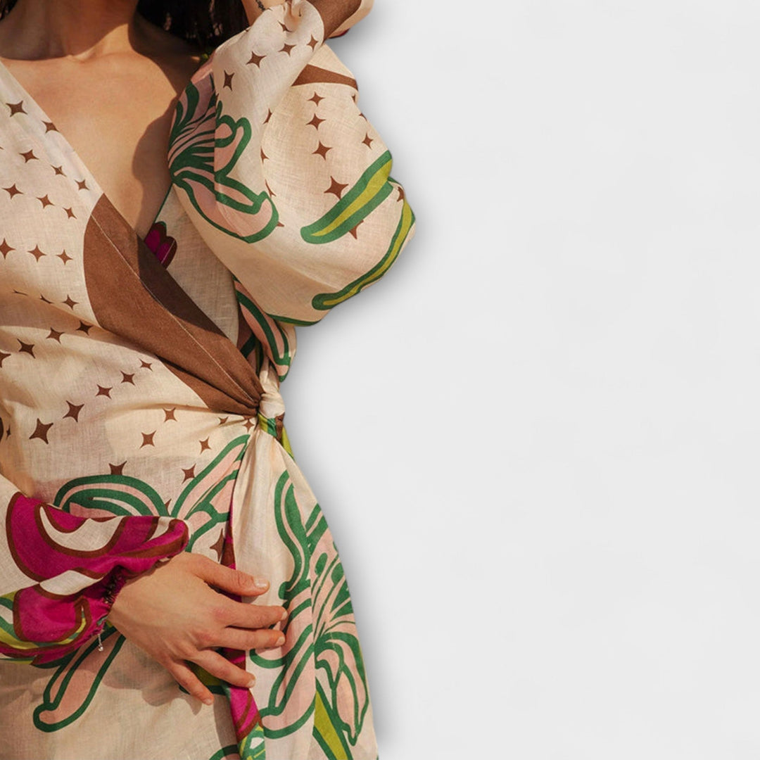 Tracey - Abito Maxi con Vita Regolabile