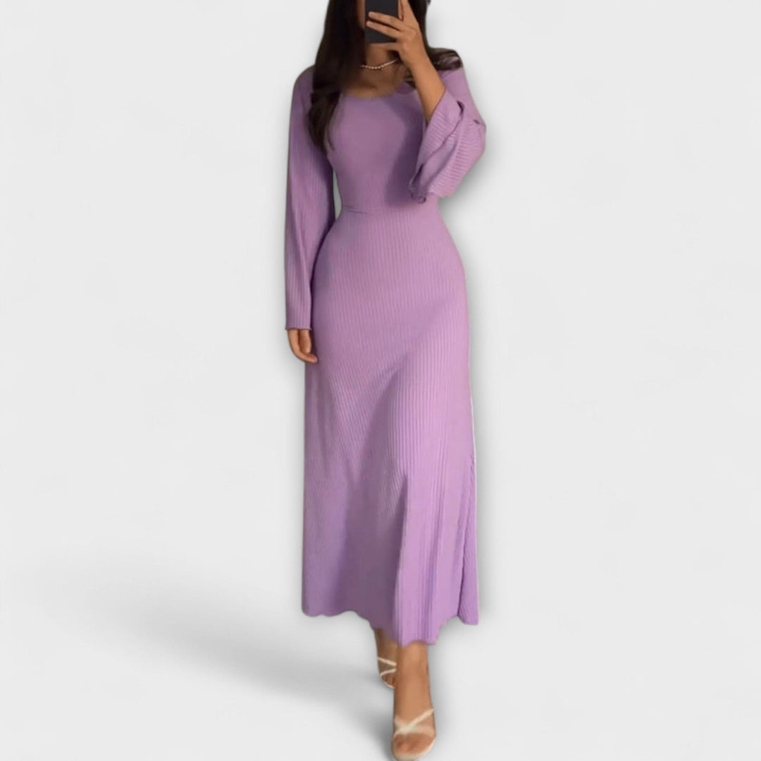 Jocelyn - Abito in Maglia Elegante con Dettaglio in Vita