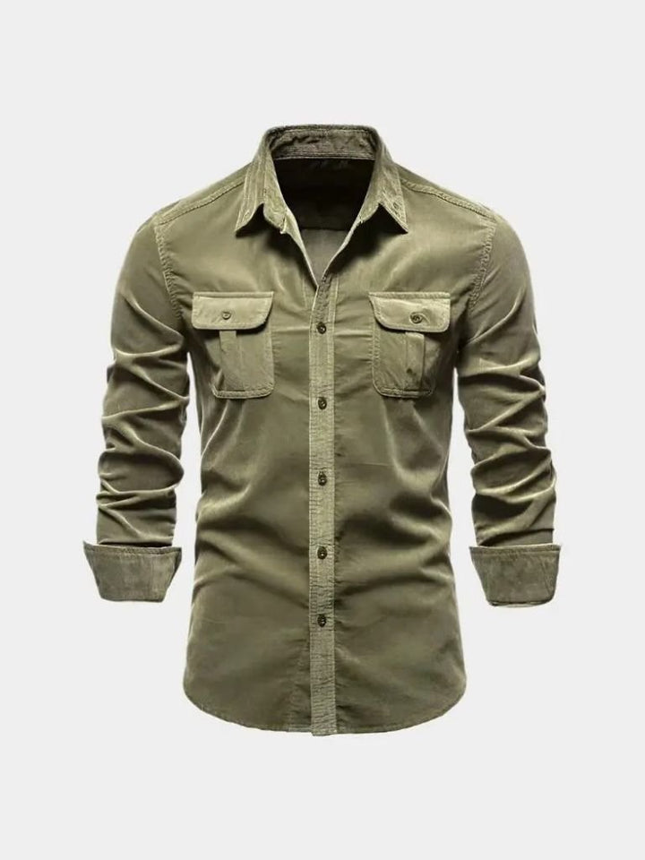 Luca | Camicia in velluto a coste, business casual