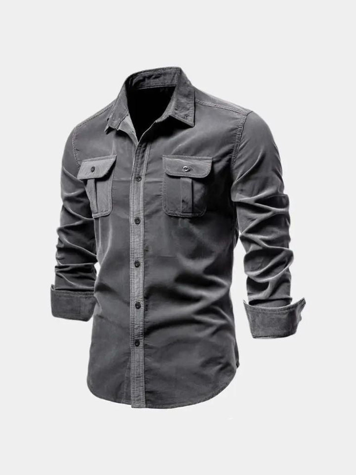 Luca | Camicia in velluto a coste, business casual