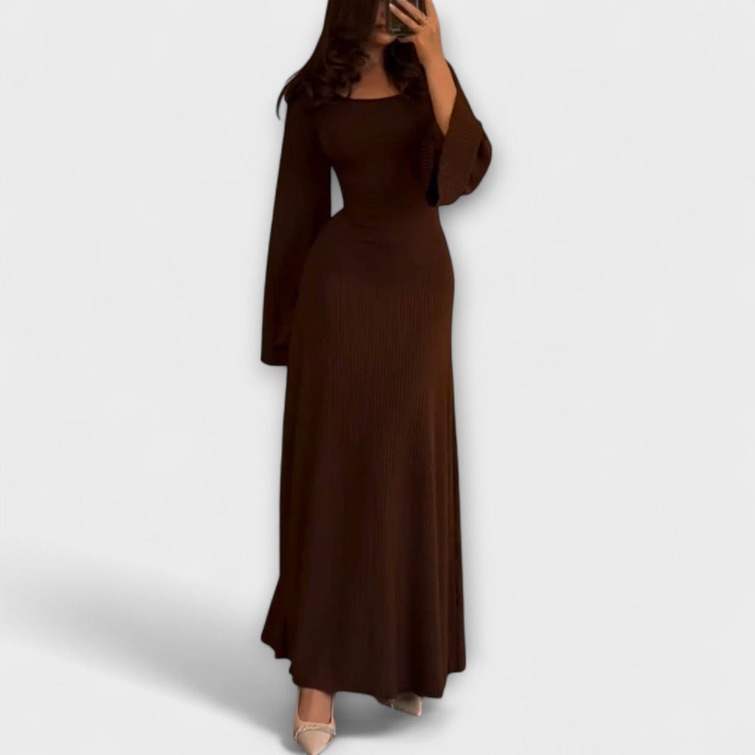 Jocelyn - Abito in Maglia Elegante con Dettaglio in Vita