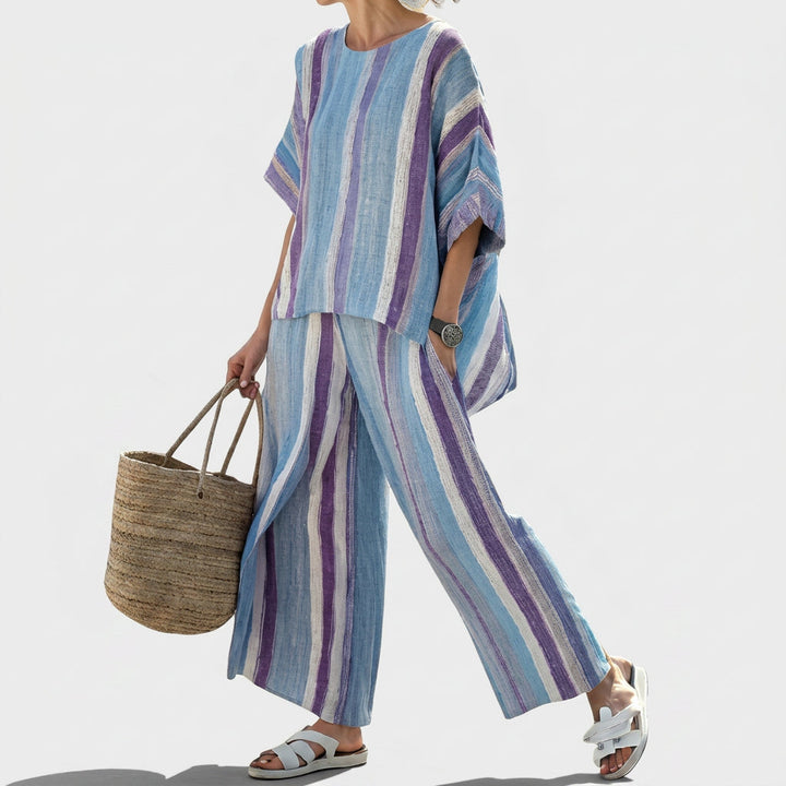 Flora | Look realizzato in Italia con lino di bambù