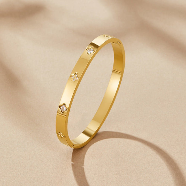 Bracciale Oro Trifoglio