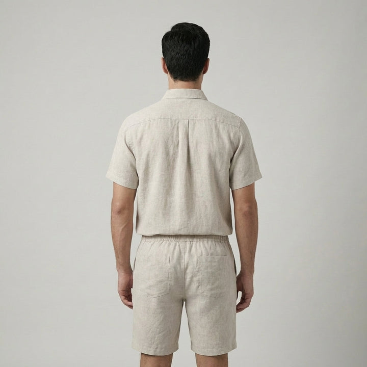 Carlo | Pantaloncini estivi in lino Old Money