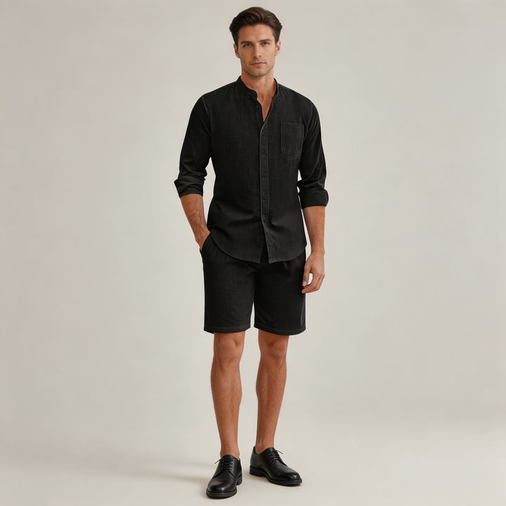 Fabrizio | Comodo Set Estivo Uomo Manica Lunga Leggero