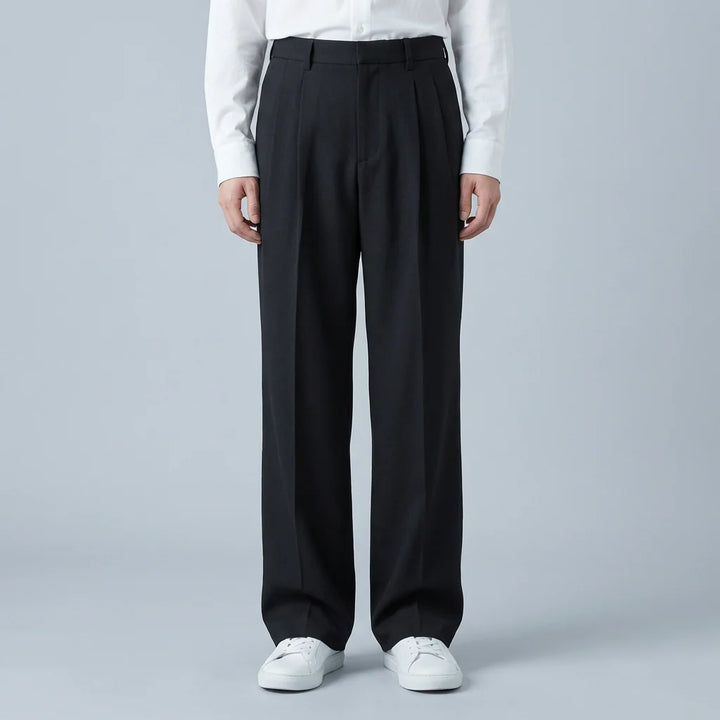 Fabio | Elegante Pantalone Uomo Sartoriale Gamba Dritta