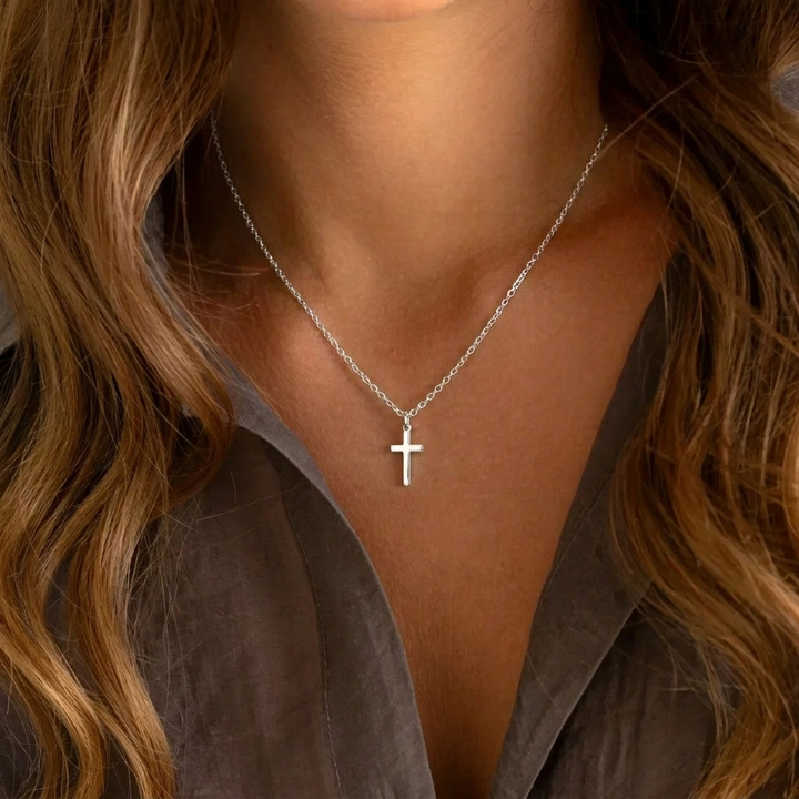 Sancta™ - Collana con pendente a croce