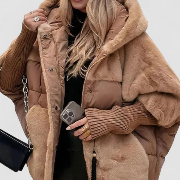 Dominika - Cappotto trapuntato con cappuccio