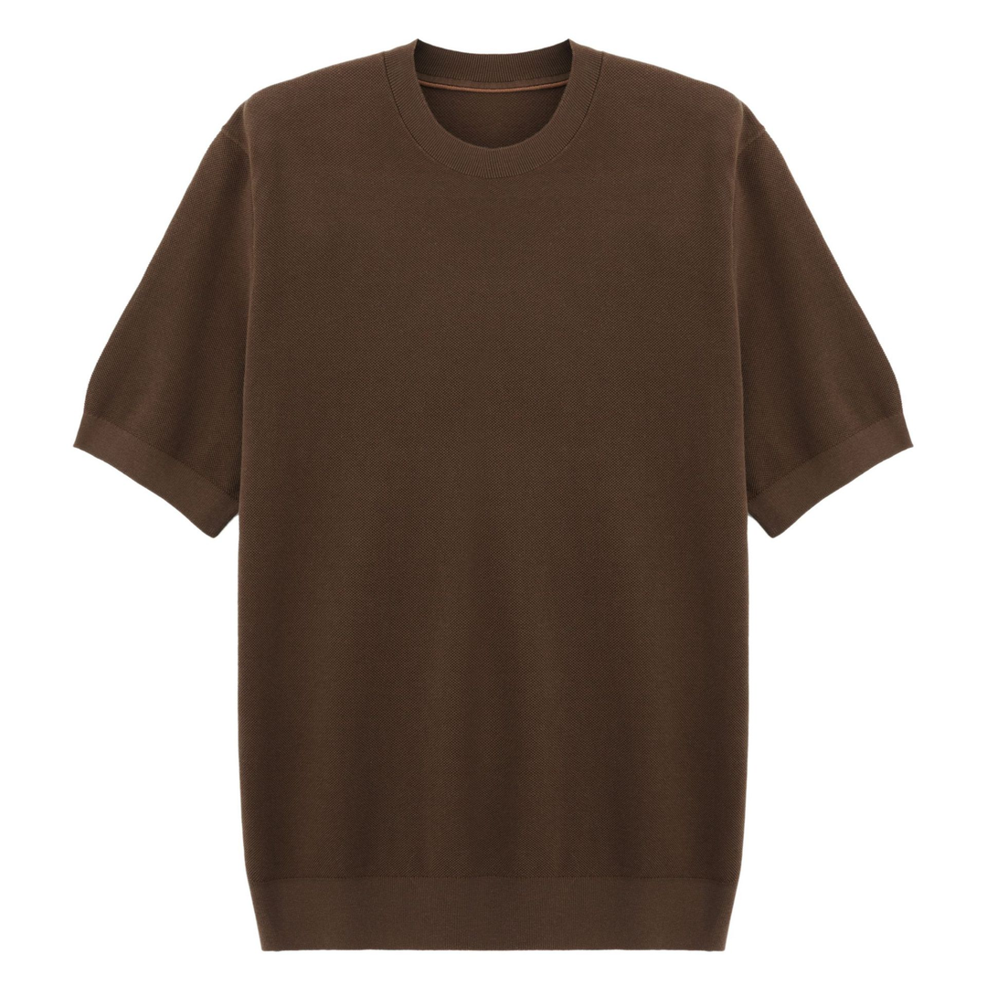 Matteo - T-shirt Uomo in Cashmere Maglia Fine Elegante