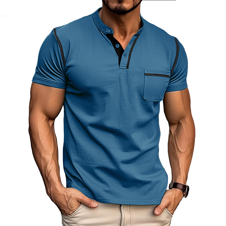 Andrea - T-shirt lussuosa uomo cotone premium