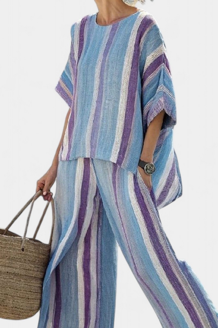 Flora | Look realizzato in Italia con lino di bambù