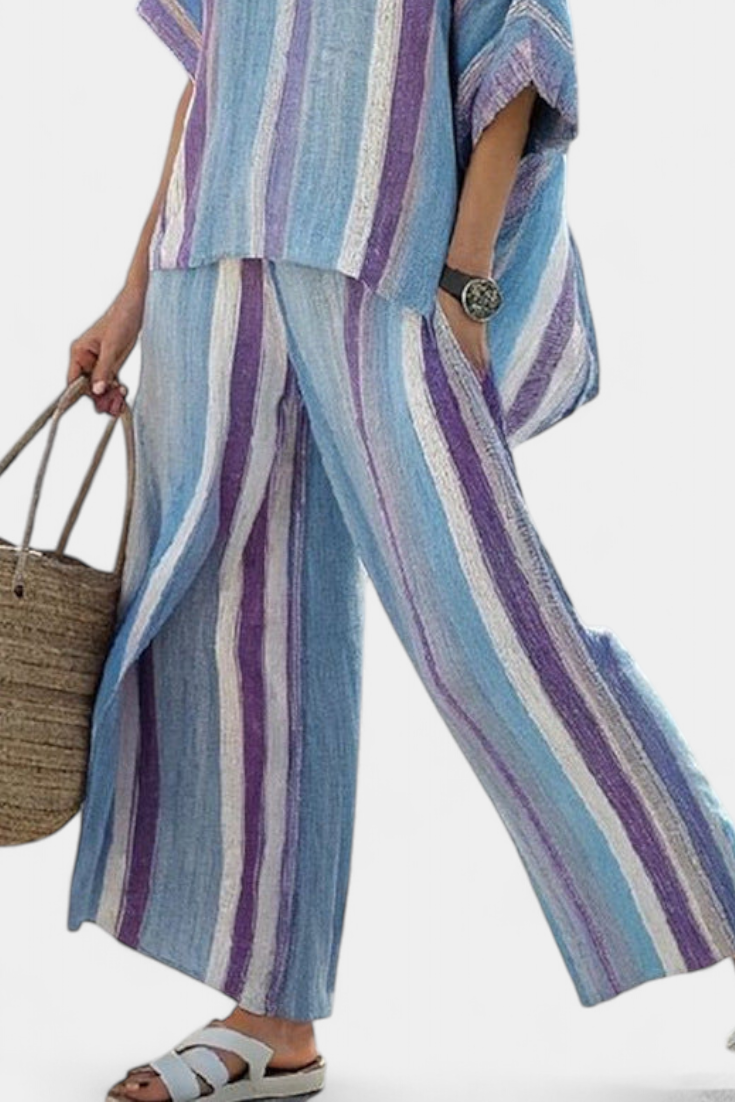 Flora | Look realizzato in Italia con lino di bambù