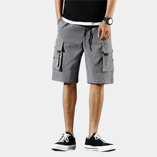 Shorts Cargo Uomo Leggeri con Tasche Laterali