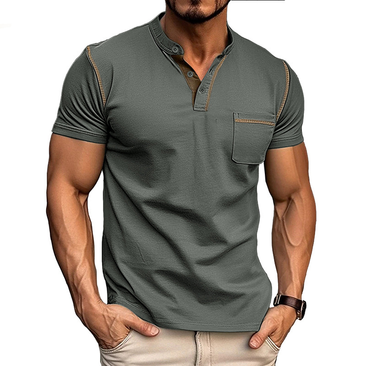 Andrea - T-shirt lussuosa uomo cotone premium