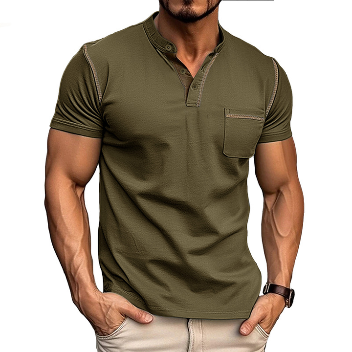 Andrea - T-shirt lussuosa uomo cotone premium