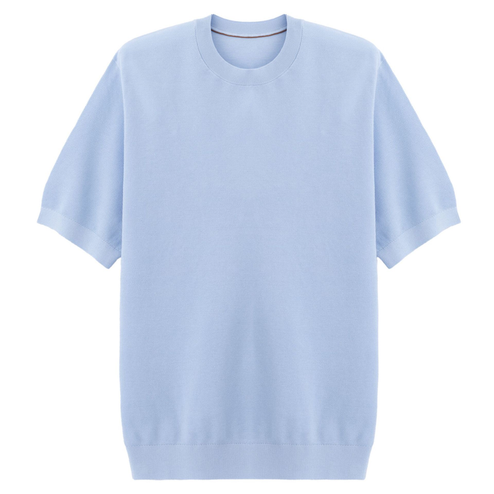 Matteo - T-shirt Uomo in Cashmere Maglia Fine Elegante