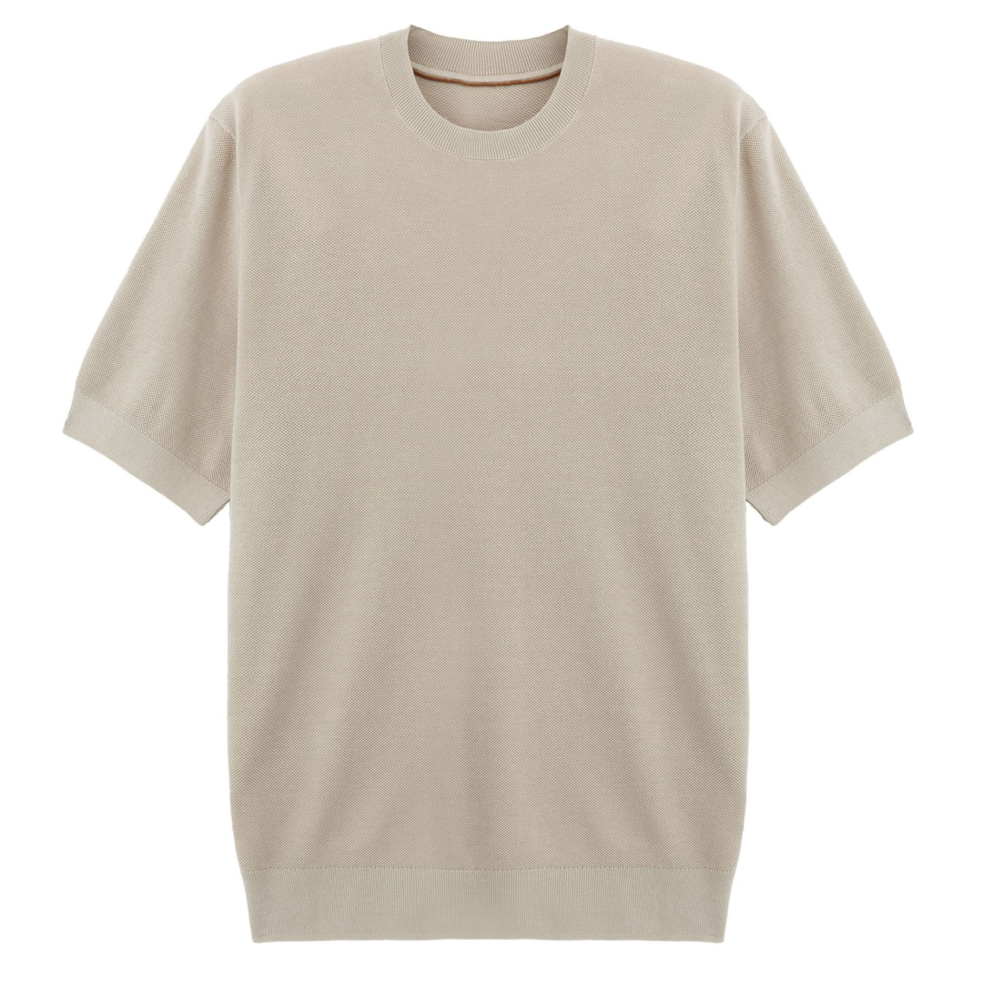Matteo - T-shirt Uomo in Cashmere Maglia Fine Elegante
