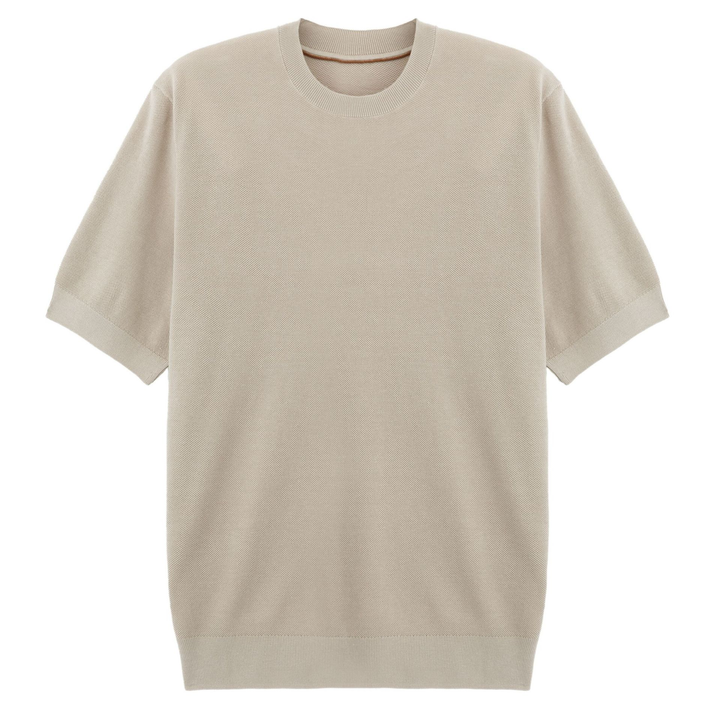 Matteo - T-shirt Uomo in Cashmere Maglia Fine Elegante
