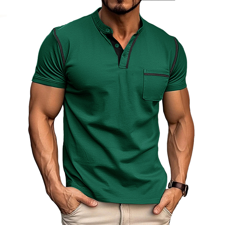 Andrea - T-shirt lussuosa uomo cotone premium