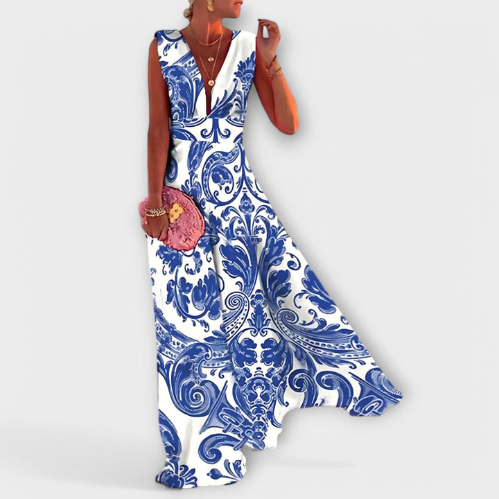 Abito Elegante Senza Maniche per Donne
