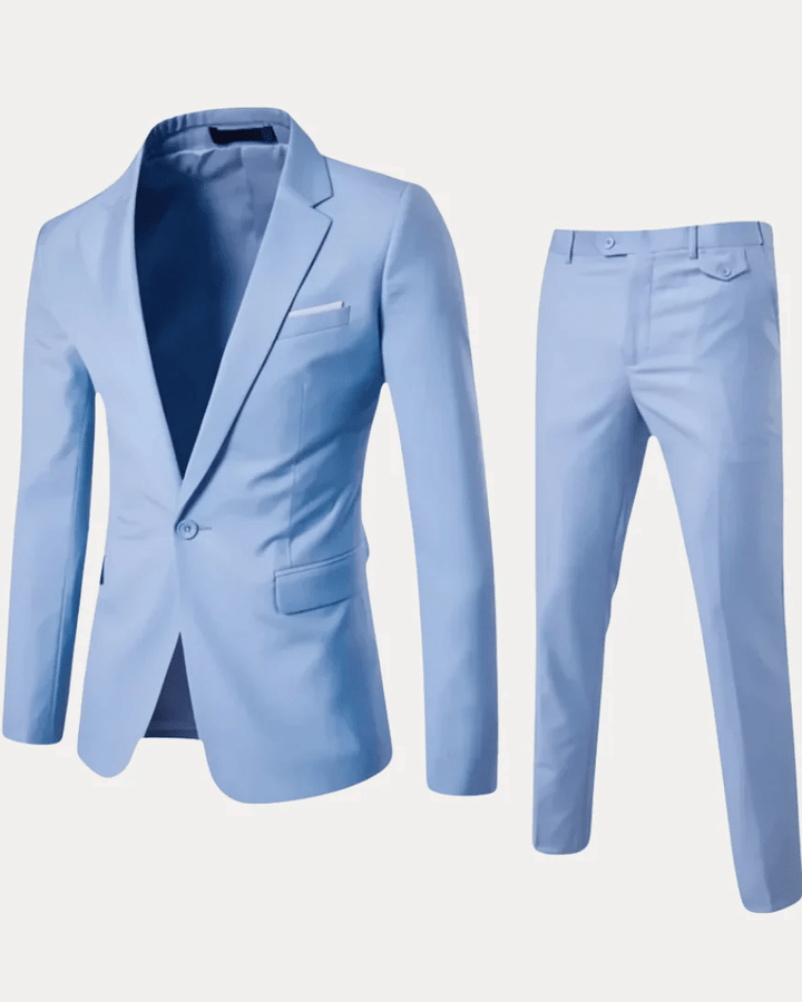 Completo da Uomo Due Pezzi | Comfort Stretch e Vestibilità Regolare per Ogni Occasione